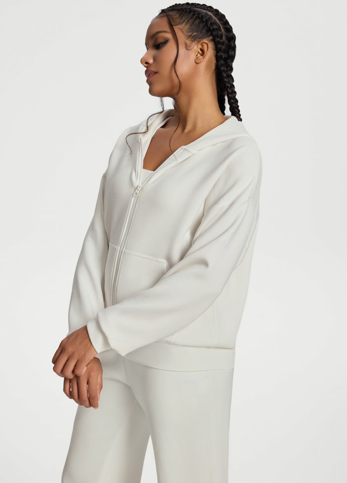 Buzo con capucha y cremallera extragrande