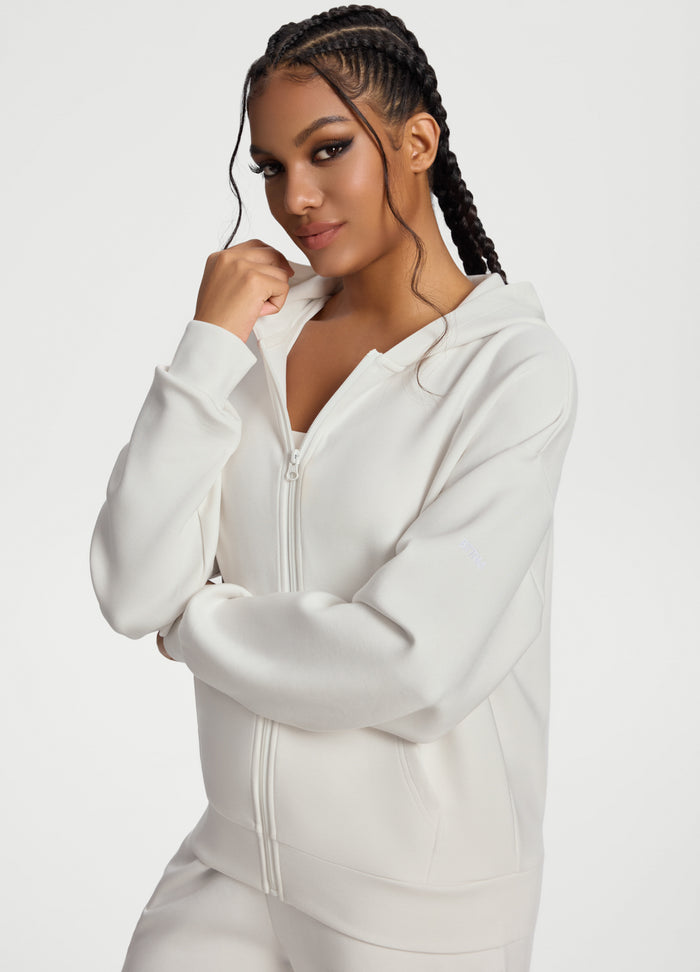 Buzo con capucha y cremallera extragrande