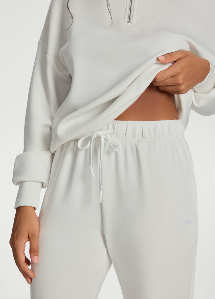 Soft Straight-Leg Sweatpants