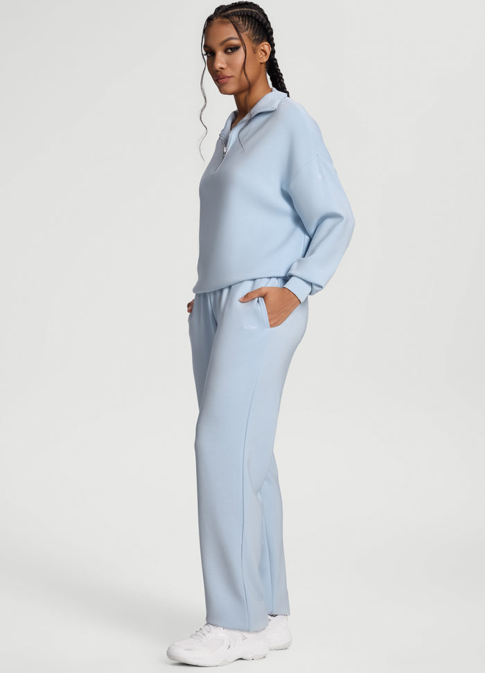 Soft Straight-Leg Sweatpants