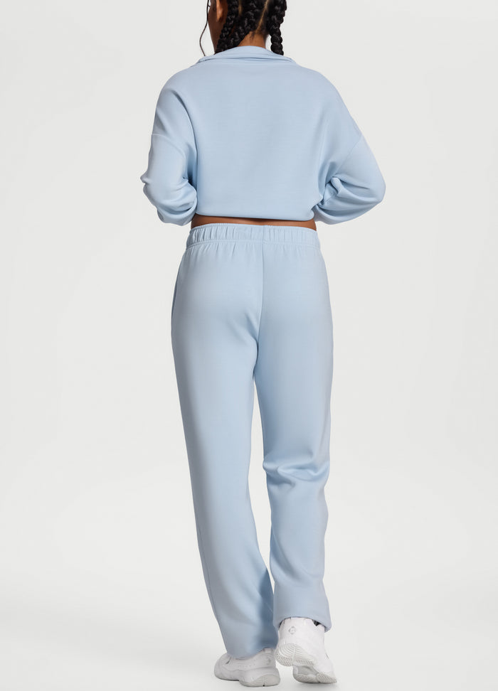 Soft Straight-Leg Sweatpants