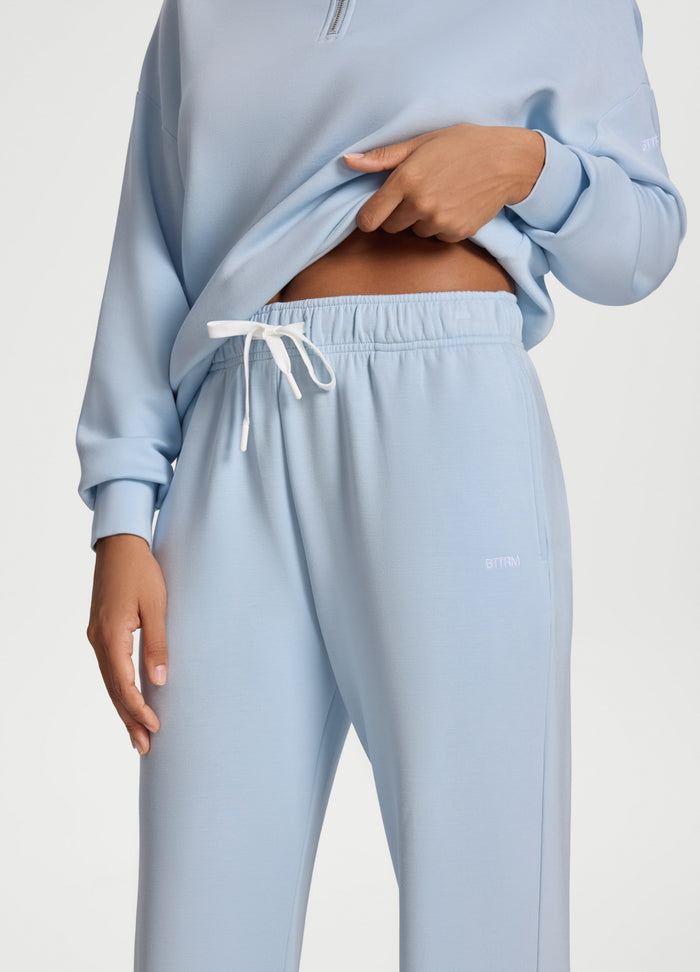 Soft Straight-Leg Sweatpants