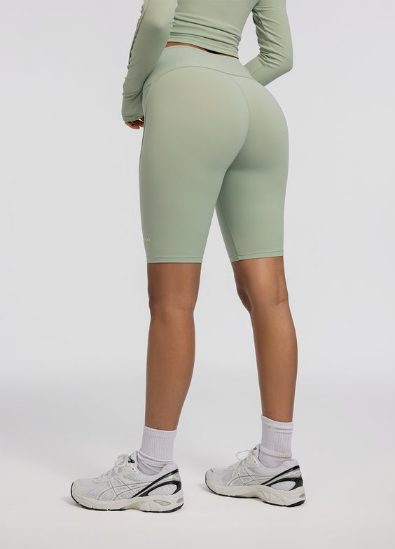 Performance-Biker-Shorts mit hohem Bund