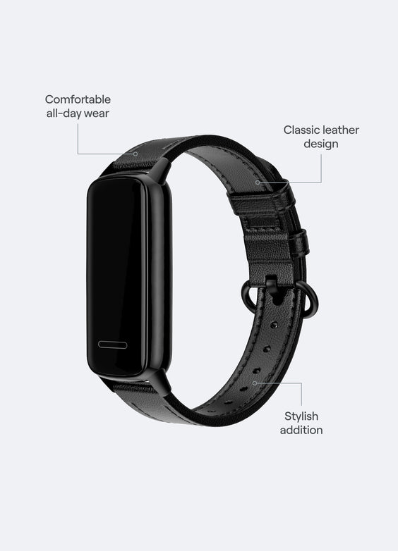 BetterMe Fitness Tracker Leather Strap