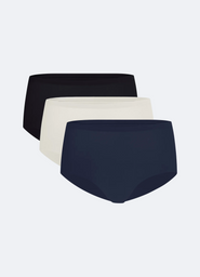 Seamless Mid-Rise Boyshort 3-Pack