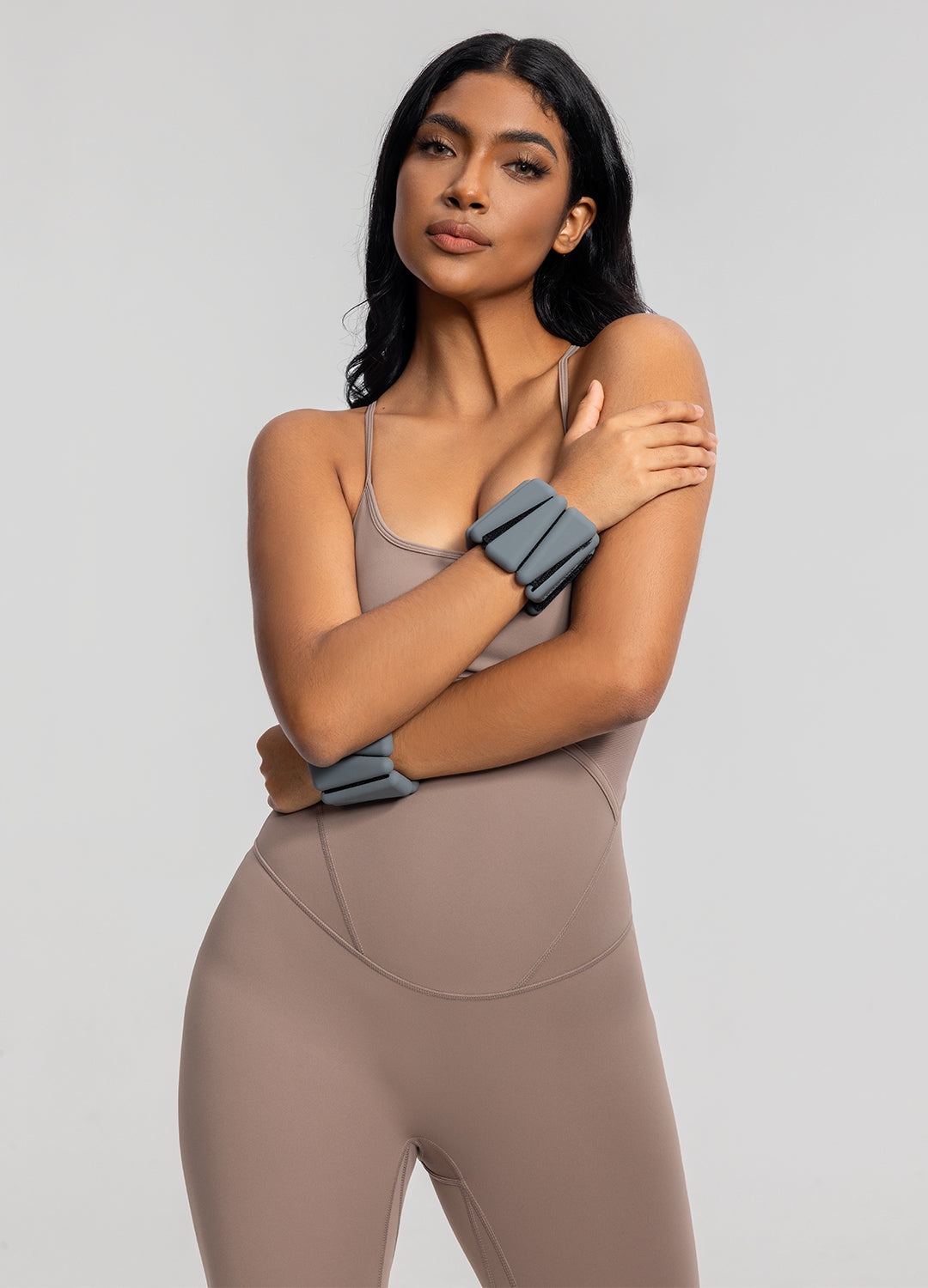 Contrology Crossback Bodysuit (Color: Cocoa) | BetterMe Store