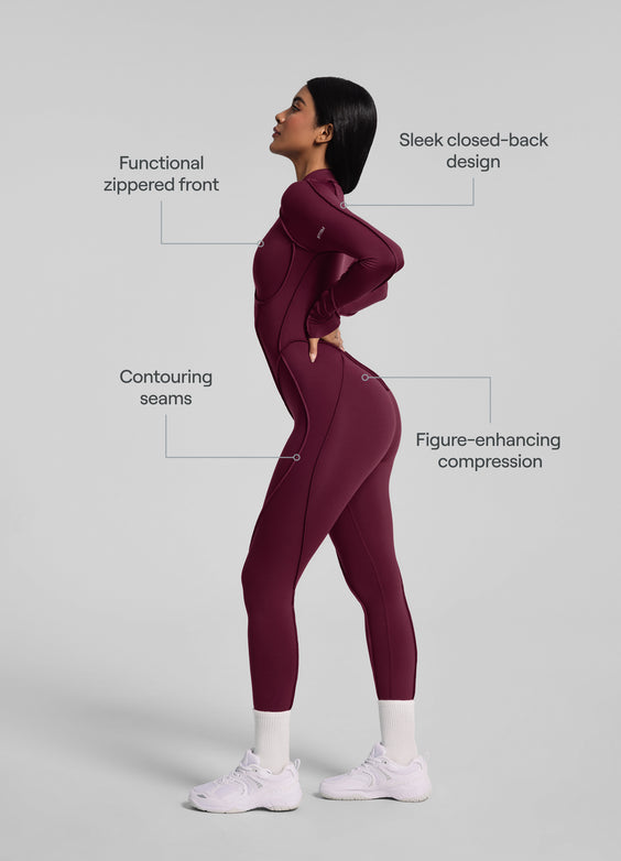 Catsuit de Costas Fechadas