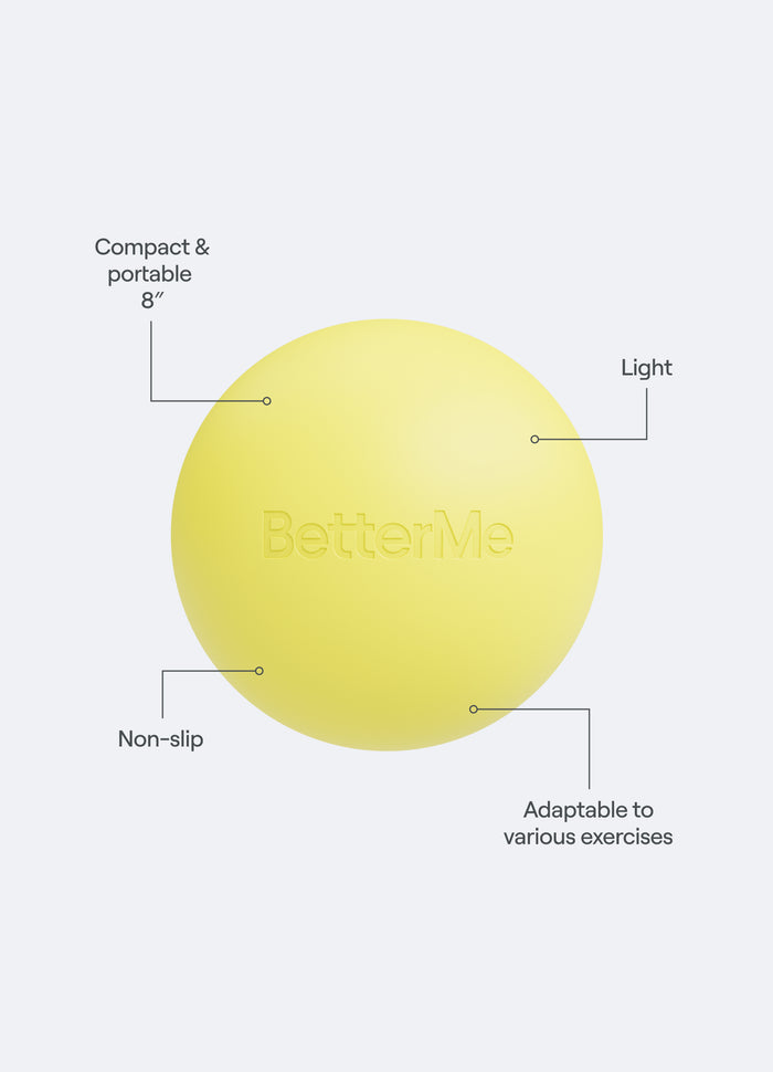 Balón de pilates suave