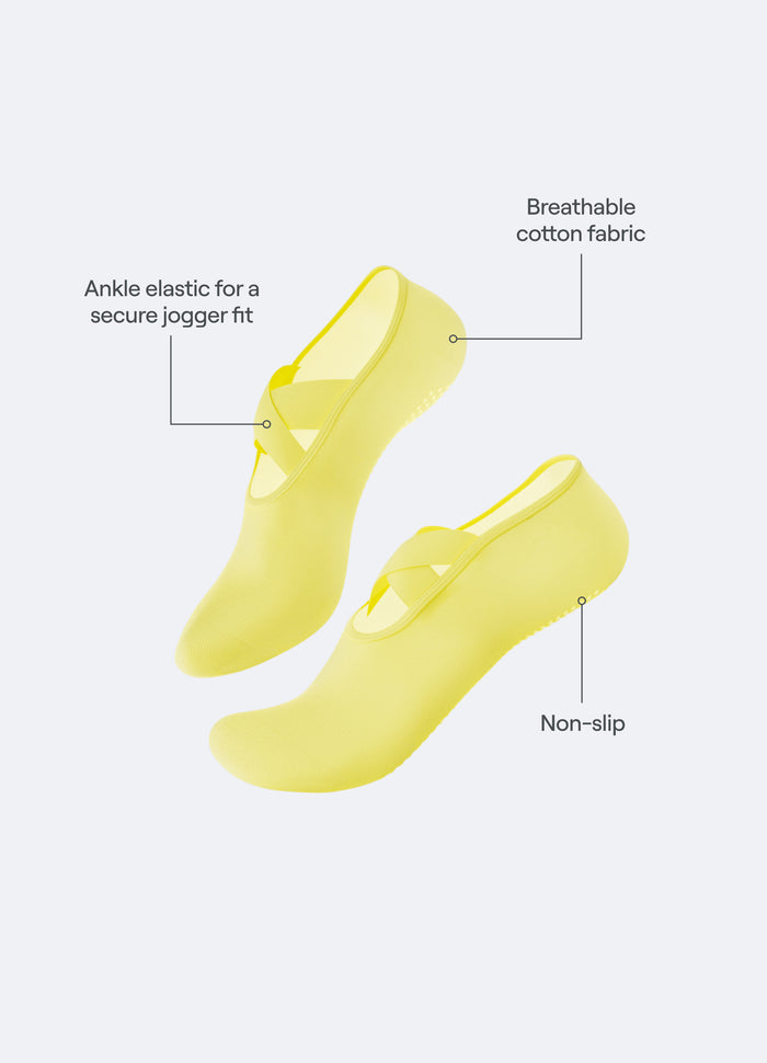 Meias de aderência para pilates