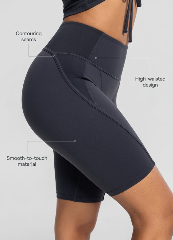 Short cycliste Performance taille haute