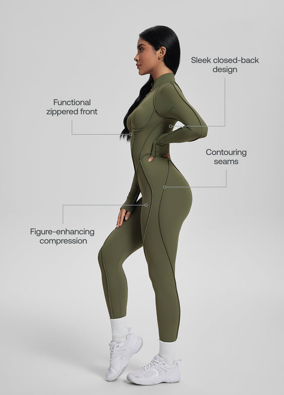 Closed-Back Catsuit