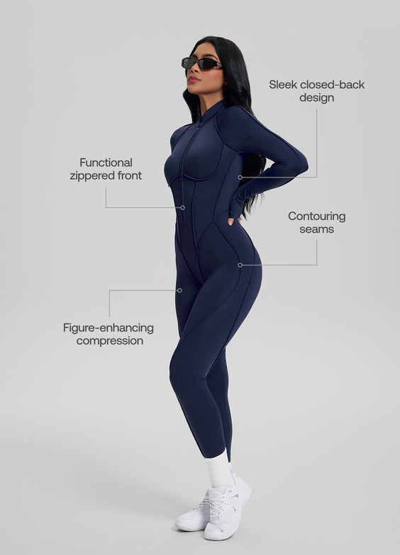 Catsuit dos fermé
