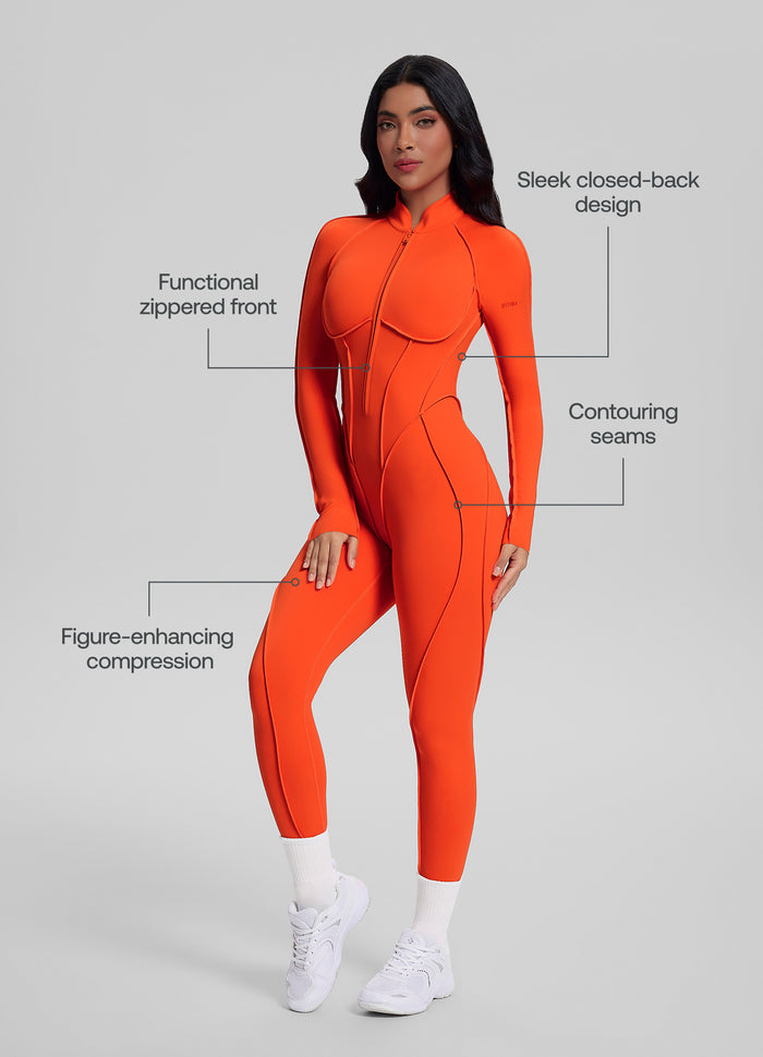 Catsuit dos fermé