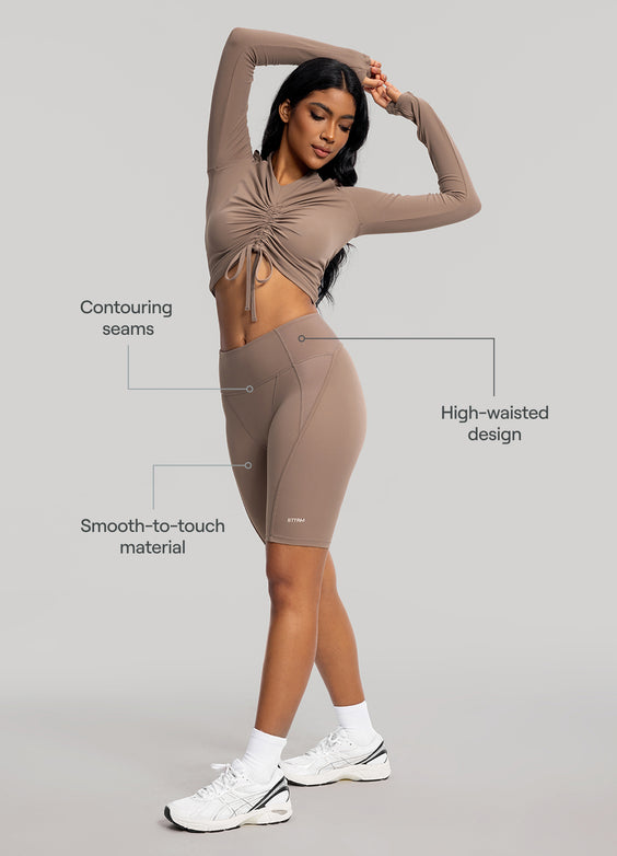 Short cycliste Performance taille haute