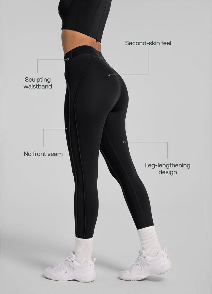 Legging com Costuras de Contorno  