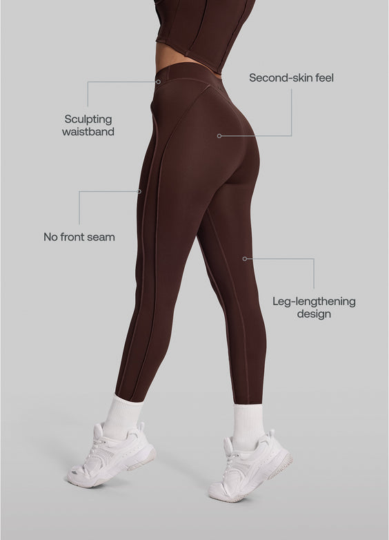 Legging com Costuras de Contorno  