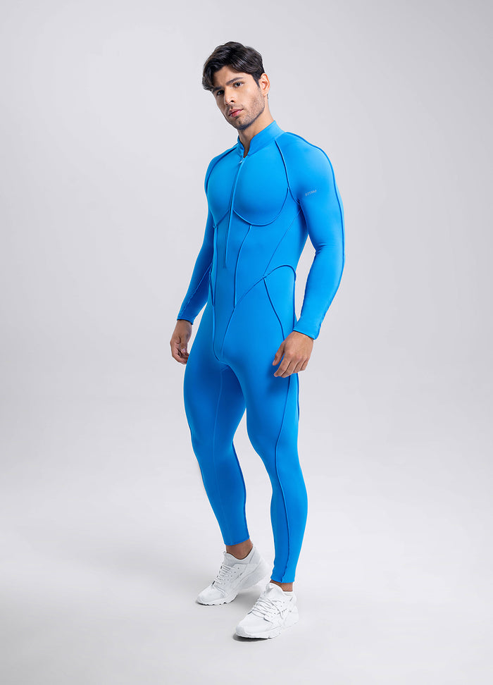 Catsuit de manga larga