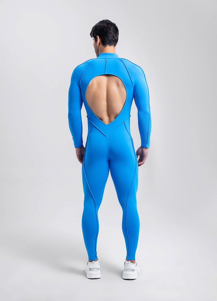 Catsuit de manga larga