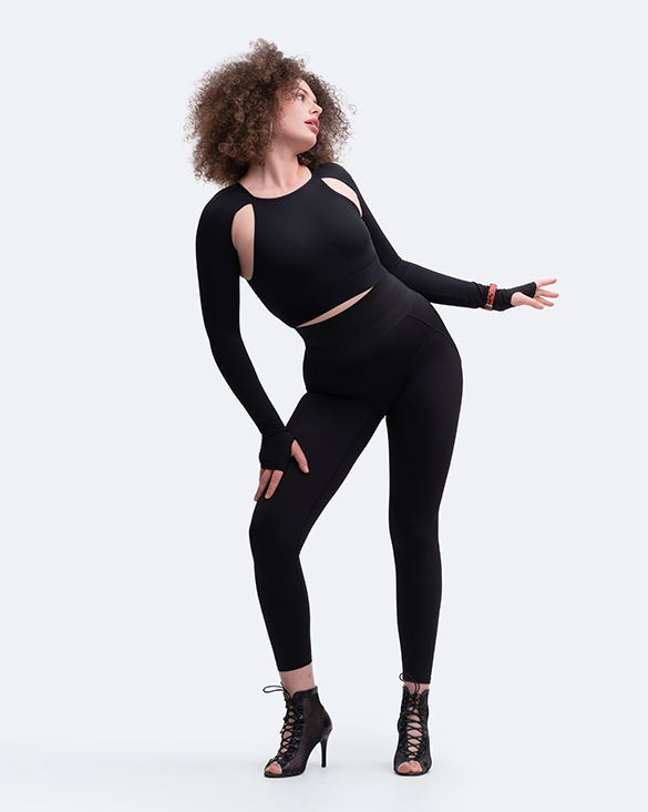 Hochgeschnittene Leggings