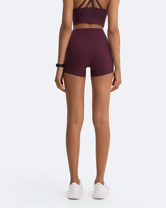 High-Waisted Micro Shorts