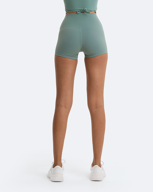Micro shorts verde fresco