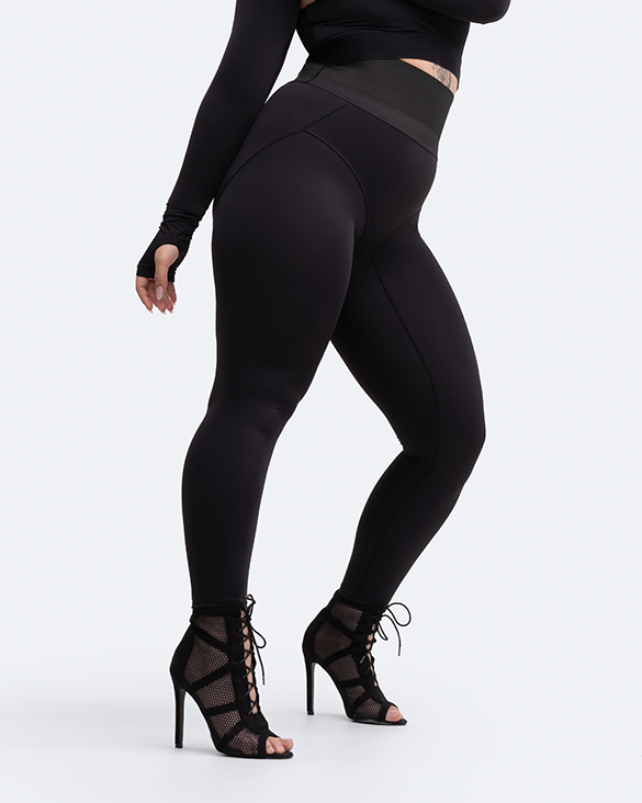 Hochgeschnittene Leggings