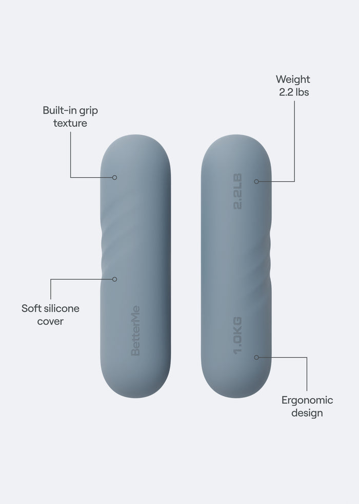 Manubri in silicone morbido