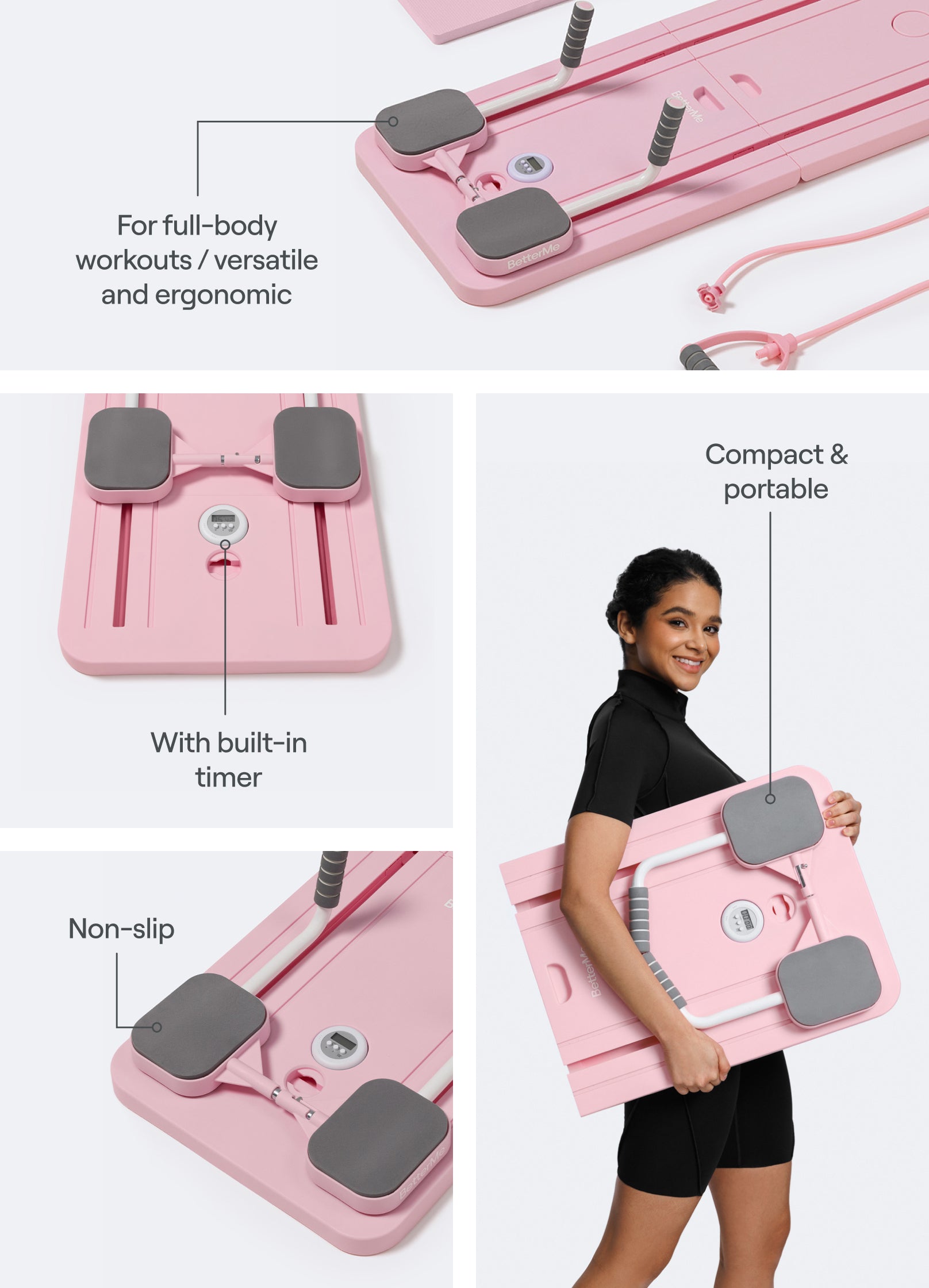 Pilates Essential Kit (Color: Subtle Mint) | BetterMe Store