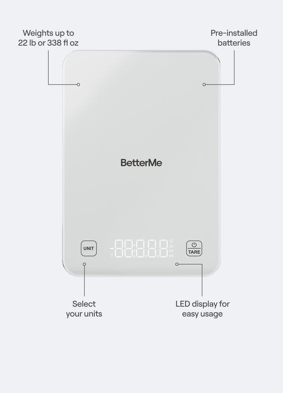 BetterMe Kitchen Scale