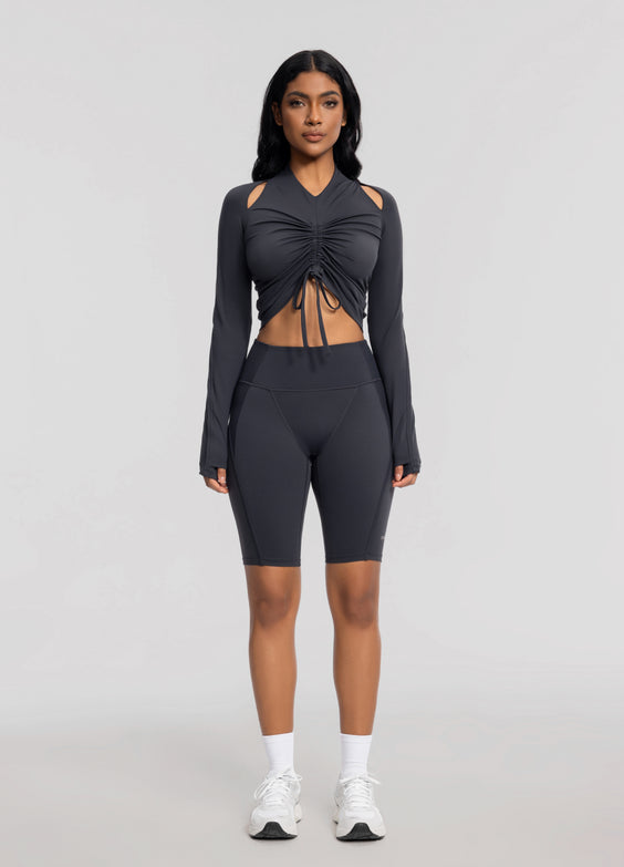 Short cycliste Performance taille haute