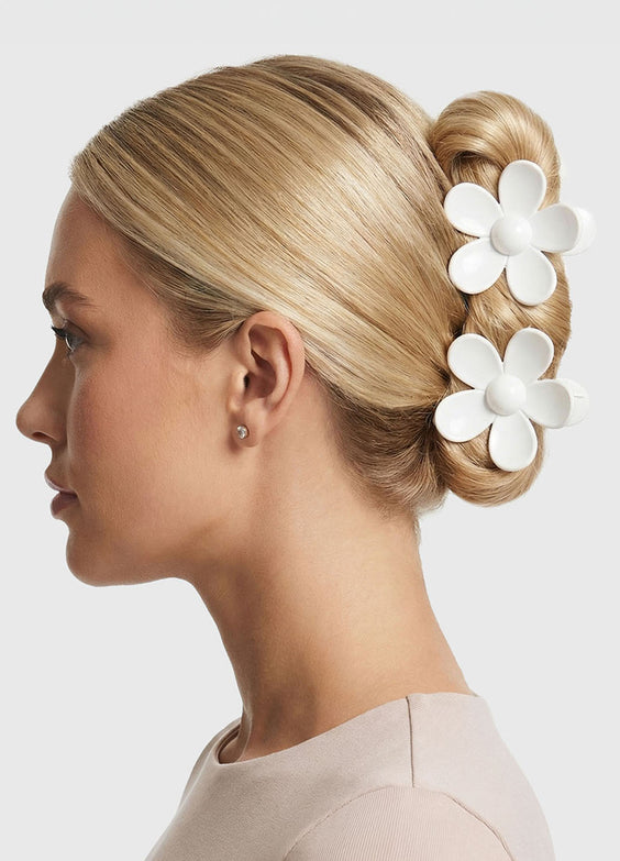 Flower-Shaped Hair Clip