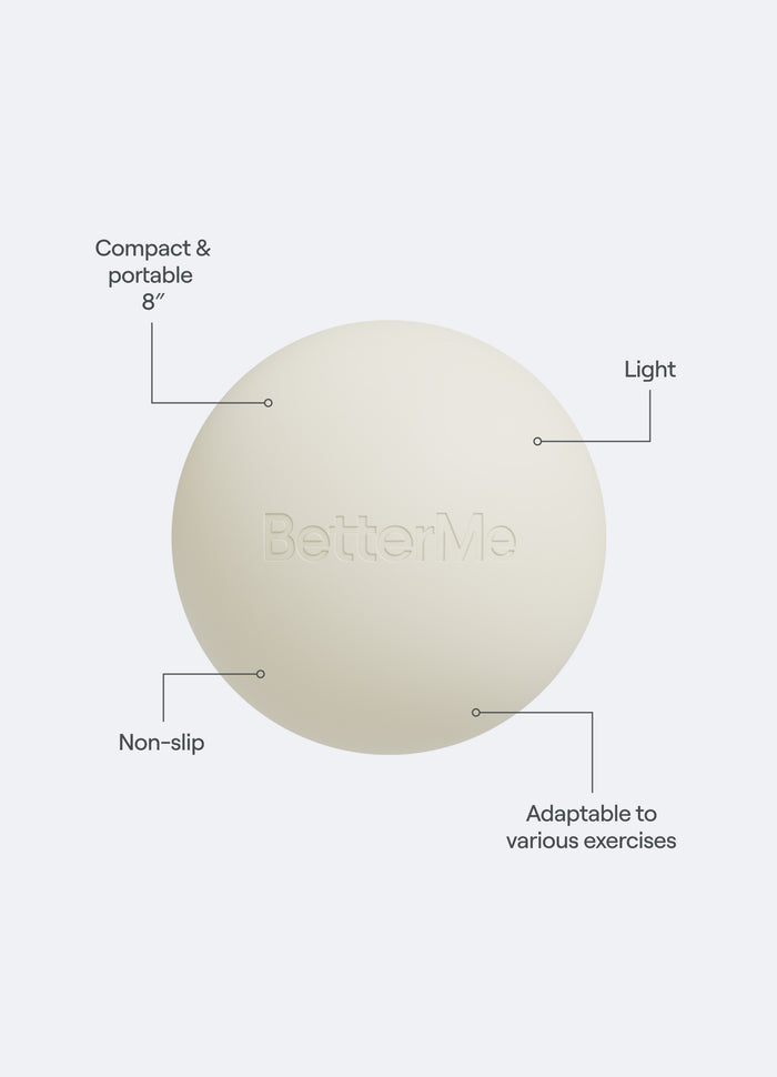 Balón de pilates suave