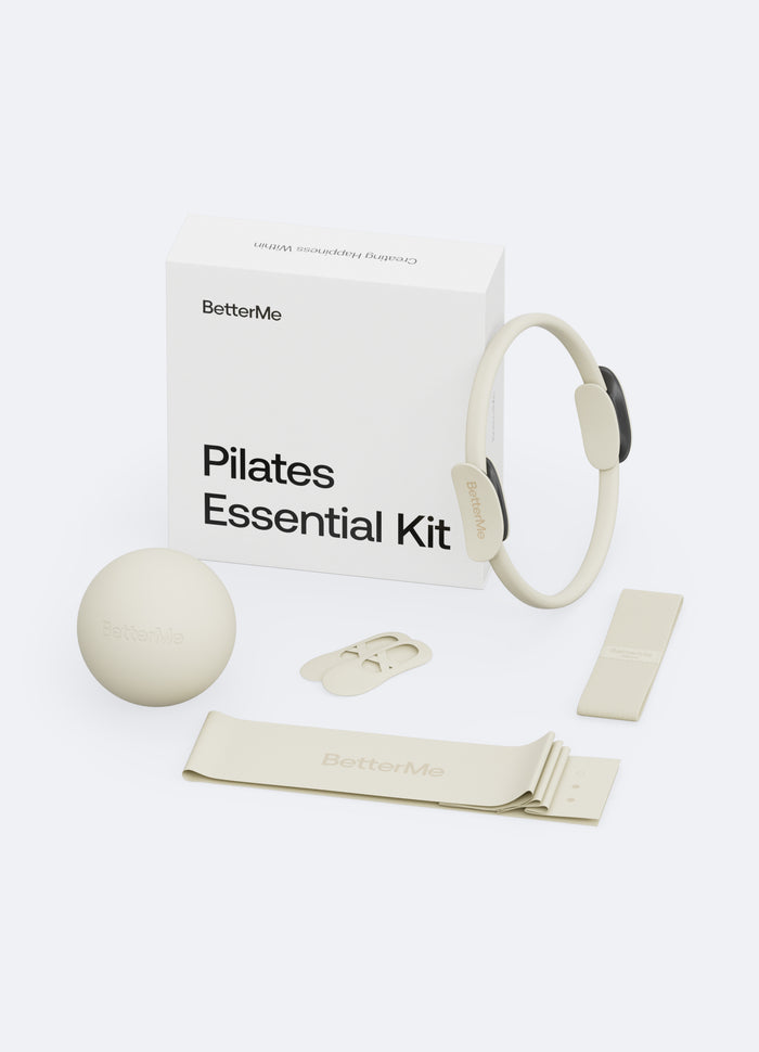 Pilates Essential Kit (Color: Ivory) | BetterMe Store