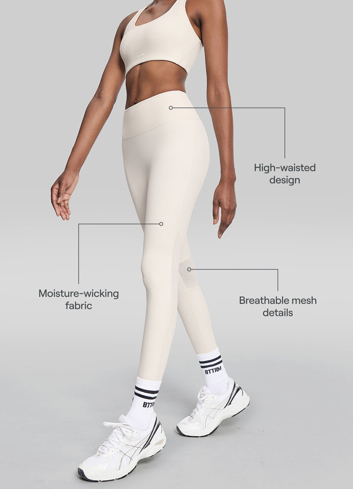 Leggings en maille à fort impact