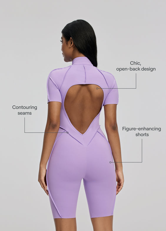Sleek Shorts Catsuit