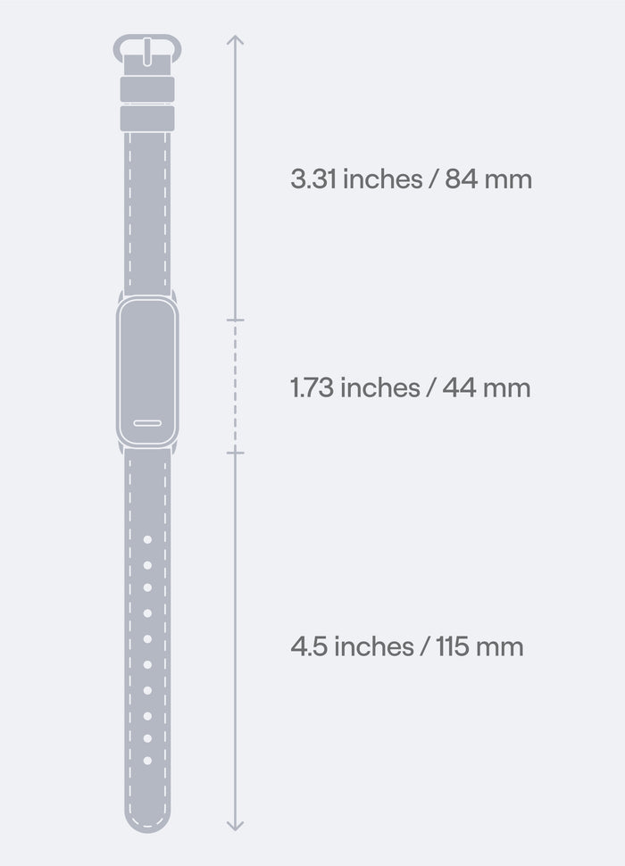 Cinturino in Pelle BetterMe Fitness Tracker