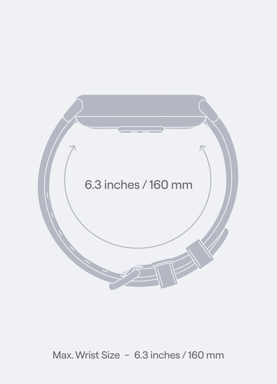 BetterMe Fitness Tracker Leather Strap
