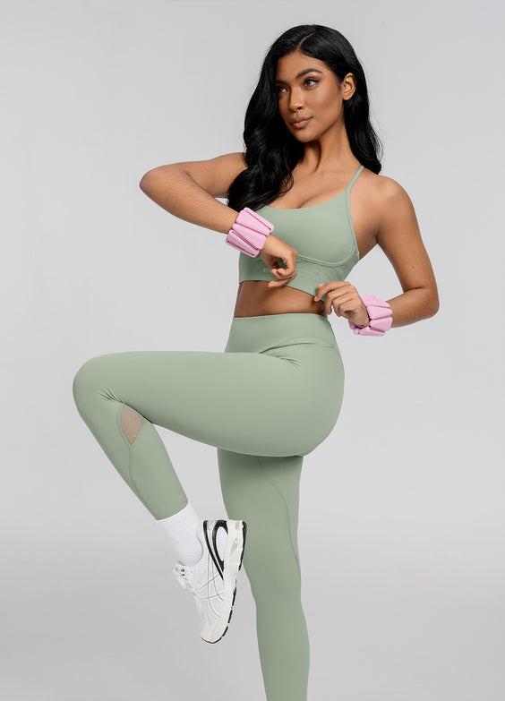 High-Waisted Stretch Performance Leggings
