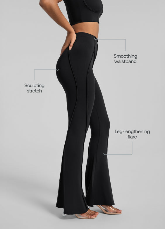 Leggins con costuras de contorno