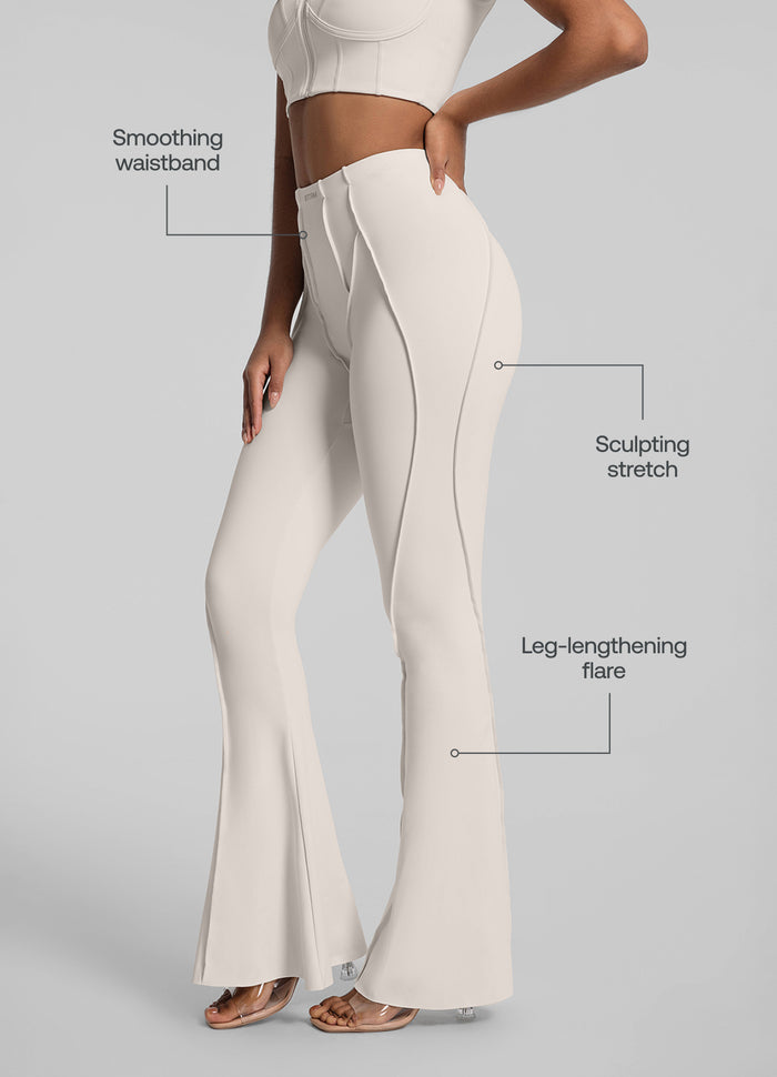 Legging long évasé