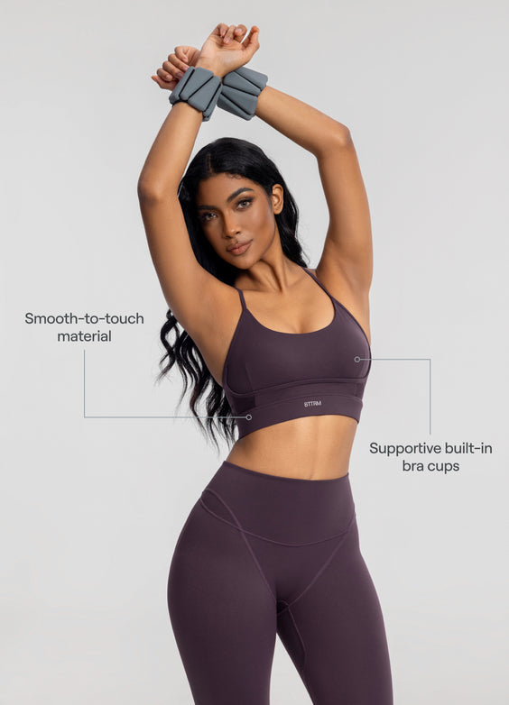 Reggiseno Incrociato Senza Cuciture