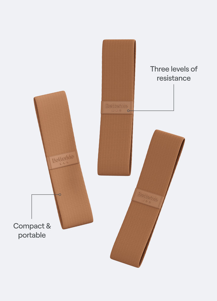 Fasce elastiche ad anello per pilates