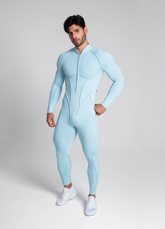 Catsuit de manga larga