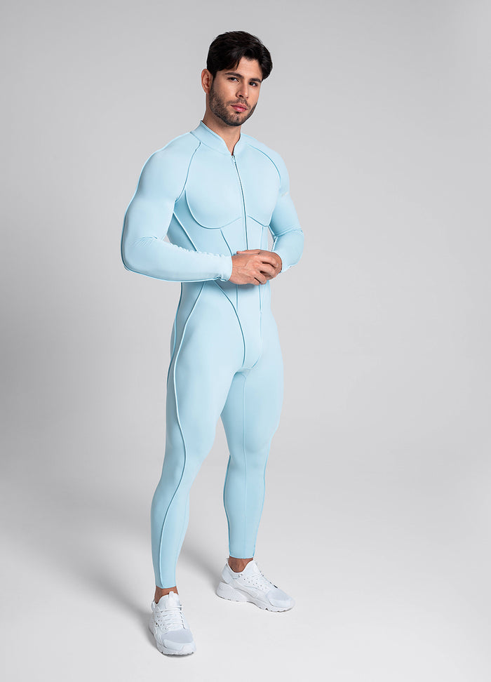 Catsuit de manga larga