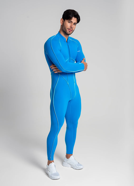 Herosuit de costura contorneada