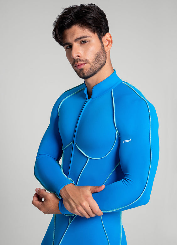 Herosuit de costura contorneada