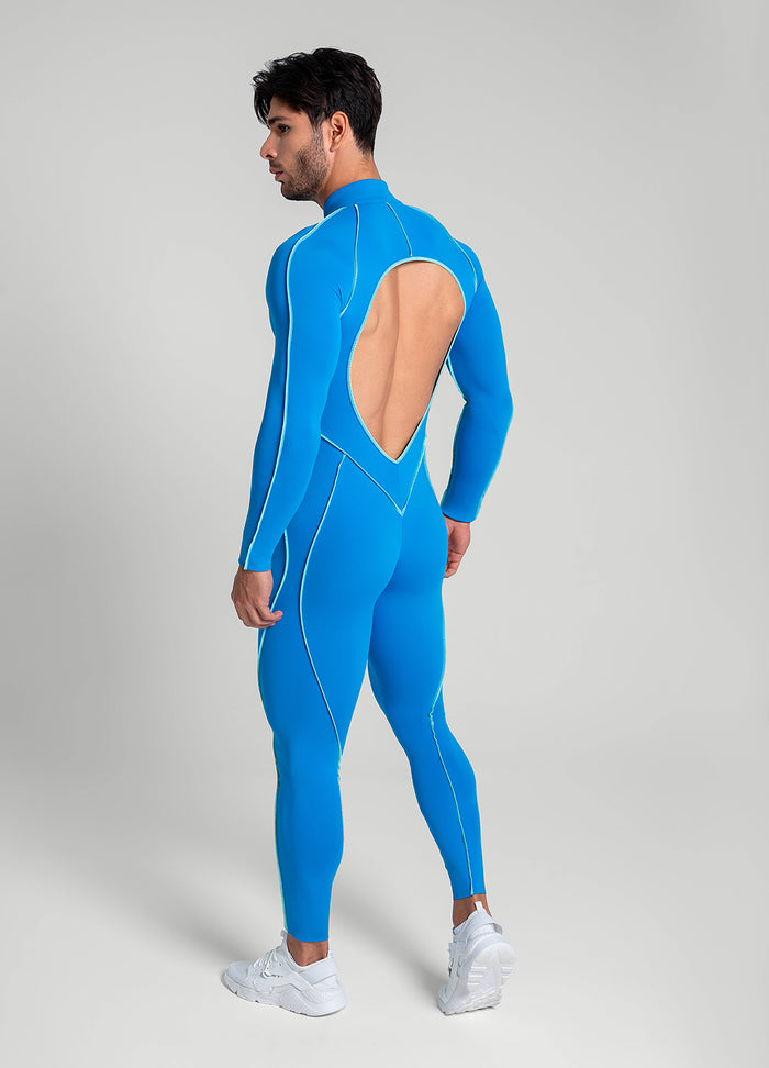 Catsuit de costura contorneada