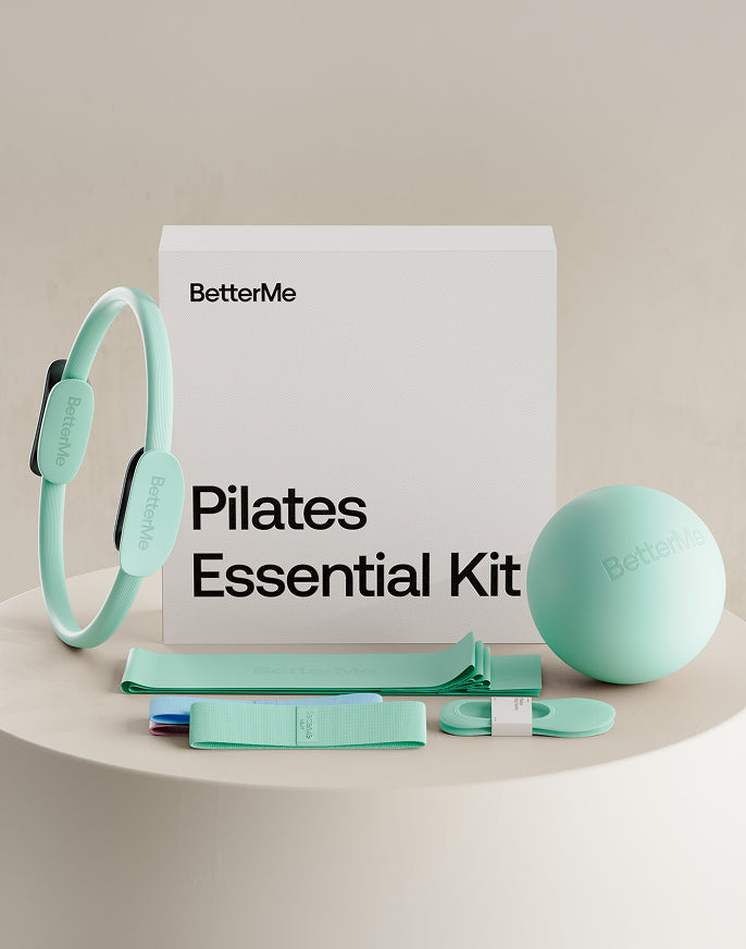 ♡J31003 未使用保管品 BetterMe ピラティスエッセンシャルキット Pilates Essential Kit (Color: Black) | BetterMe Store