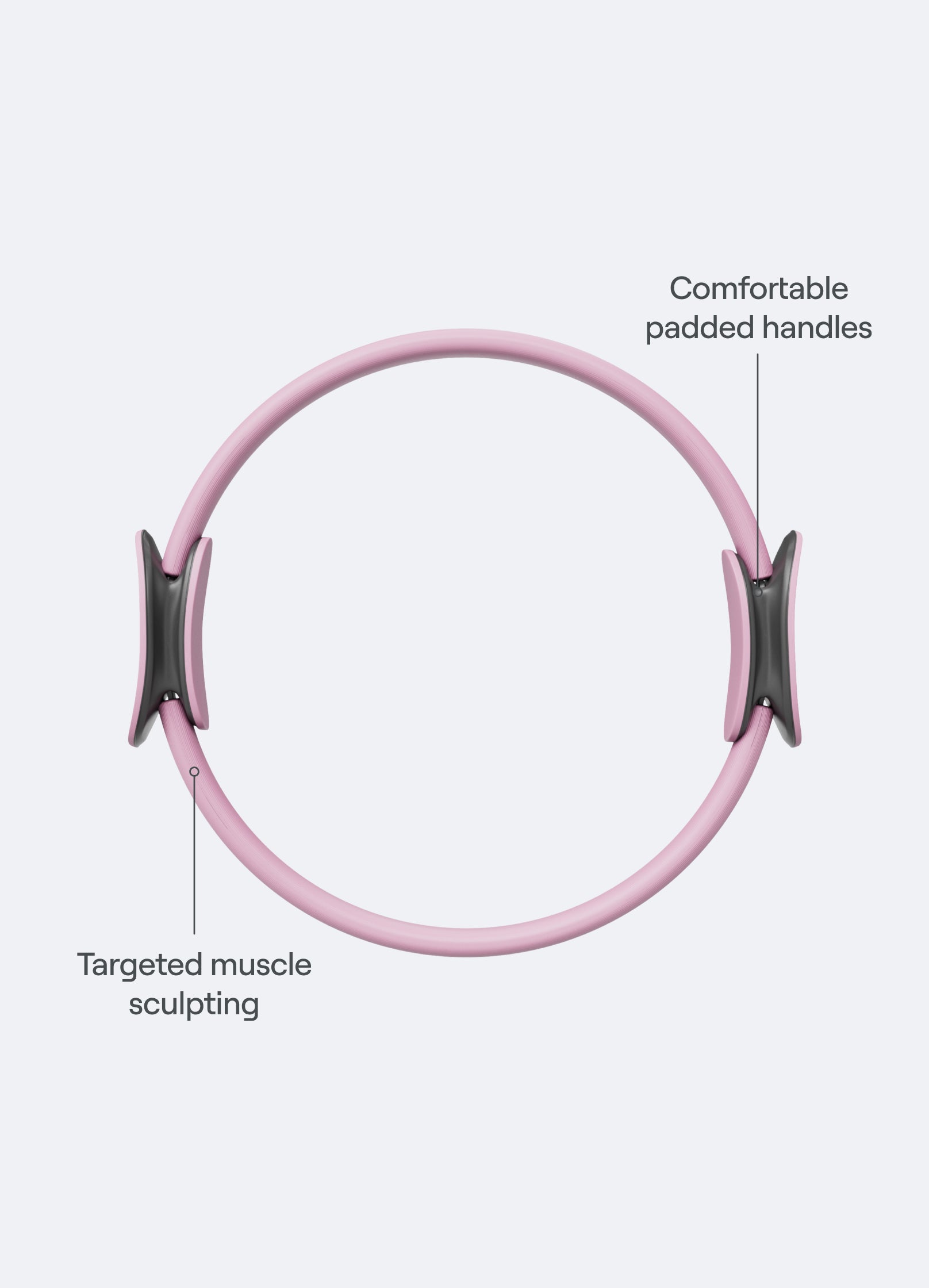 Toning Pilates Ring (Color: Raspberry Pink) | BetterMe Store