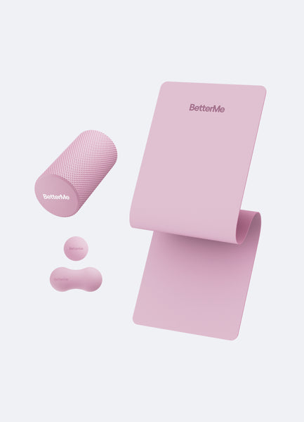 Pilates Basic Kit (Color: Raspberry Pink) | BetterMe Store